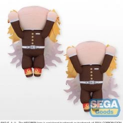 SEGA Kyojuro Rengoku Demon Slayer Nesoberi Lay-Down SP Plush Blind Box -Deals Plushes Store 4570001962158 merchandise kyojuro rengoku demon slayer nesoberi lay down sp plush blind box altc