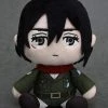 GOOD SMILE Mikasa Ackerman Attack On Titan Plushie -Deals Plushes Store 4580590160309 merchandise mikasa ackerman attack on titan plushie primary