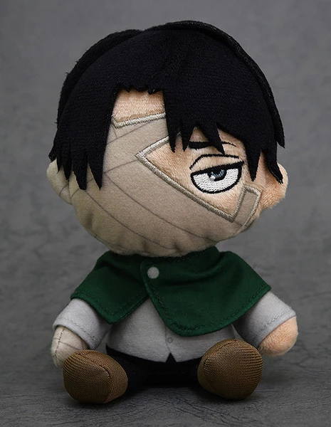 GOOD SMILE Levi Attack On Titan Wounded Plushie 3 GOOD SMILE Levi Attack On Titan Wounded Plushie