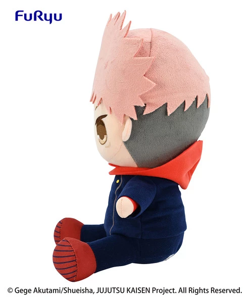 FURYU Yuji Itadori Jujutsu Kaisen Big Sitting Plush 6 FURYU Yuji Itadori Jujutsu Kaisen Big Sitting Plush - Image 4