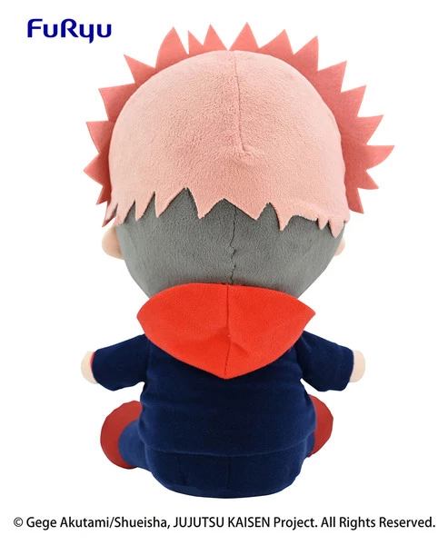 FURYU Yuji Itadori Jujutsu Kaisen Big Sitting Plush 8 FURYU Yuji Itadori Jujutsu Kaisen Big Sitting Plush - Image 6