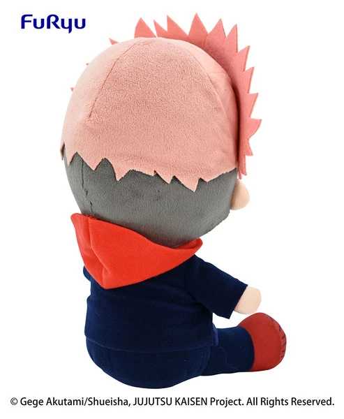 FURYU Yuji Itadori Jujutsu Kaisen Big Sitting Plush 9 FURYU Yuji Itadori Jujutsu Kaisen Big Sitting Plush - Image 7