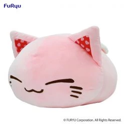 FURYU Pink Cupid Nemuneko Cat Big Plush 12 FURYU Pink Cupid Nemuneko Cat Big Plush -Deals Plushes Store 4580736403499 merchandise pink cupid nemuneko big cat plush altb