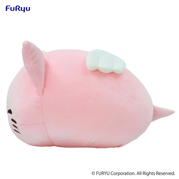 FURYU Pink Cupid Nemuneko Cat Big Plush 6 FURYU Pink Cupid Nemuneko Cat Big Plush - Image 4