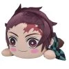 ANIPLEX OF AMERICA Tanjiro Kamado Demon Slayer MEJ Lay-Down Plush -Deals Plushes Store 45897113152391 merchandise tanjiro kamado demon slayer mej lay down plush primary