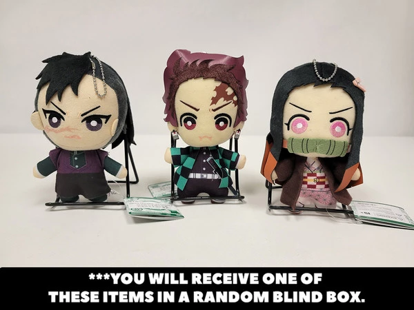 ANIPLEX OF AMERICA Mascot Vol.1 Ver Demon Slayer Kimetsu No Yaiba Plush Blind Box 3 ANIPLEX OF AMERICA Mascot Vol.1 Ver Demon Slayer Kimetsu No Yaiba Plush Blind Box