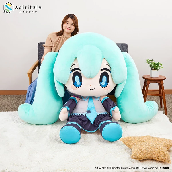 Hatsune Miku Taito SPIRITALE Super Big Vocaloid Plush 4 Hatsune Miku Taito SPIRITALE Super Big Vocaloid Plush - Image 2