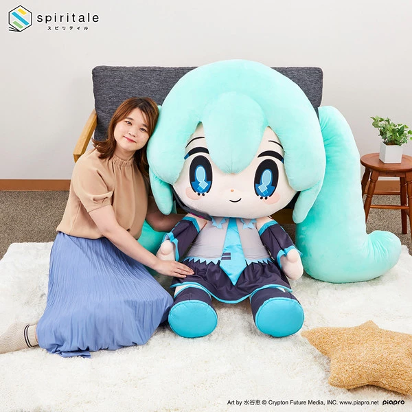 Hatsune Miku Taito SPIRITALE Super Big Vocaloid Plush 5 Hatsune Miku Taito SPIRITALE Super Big Vocaloid Plush - Image 3