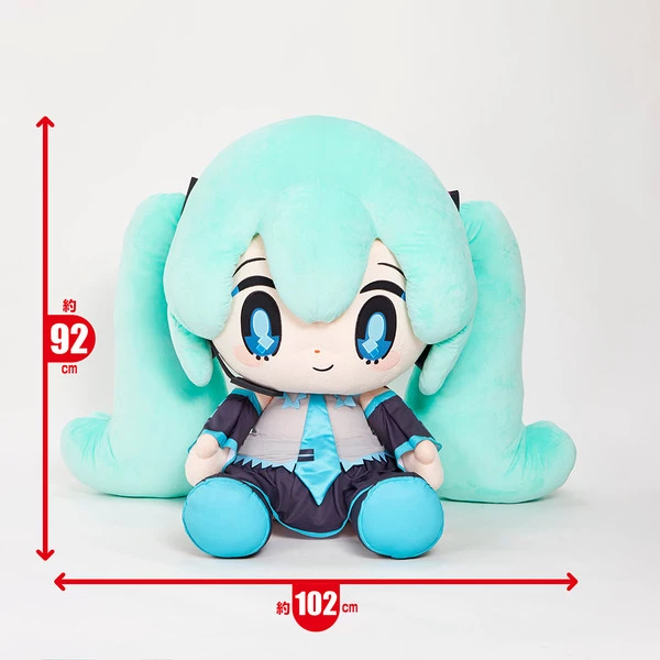 Hatsune Miku Taito SPIRITALE Super Big Vocaloid Plush 6 Hatsune Miku Taito SPIRITALE Super Big Vocaloid Plush - Image 4