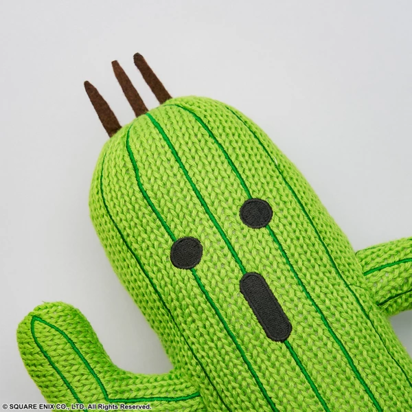 SQUARE ENIX Cactuar Final Fantasy Knitted Plush 4 SQUARE ENIX Cactuar Final Fantasy Knitted Plush - Image 2