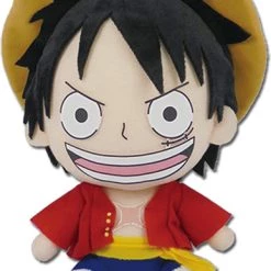 GREAT EASTERN Monkey D Luffy Zou Arc Ver One Piece Sitting Plush