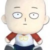 GREAT EASTERN Saitama Casual Clothes One-Punch Man Sitting Plush -Deals Plushes Store 699858567096 saitama casual clothes one punch man sitting plush primary
